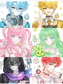 六小只的日常生活